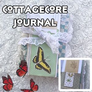 Cottagecore “Junk” Journal - Farmcore Handmade Art Journal